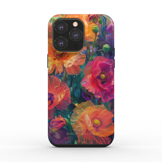 Phone Enchantment - Blooming Poppies