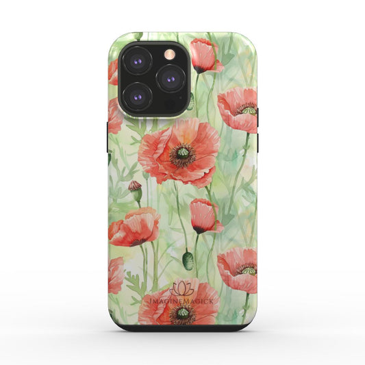 Phone Enchantment - Fields of Poppies